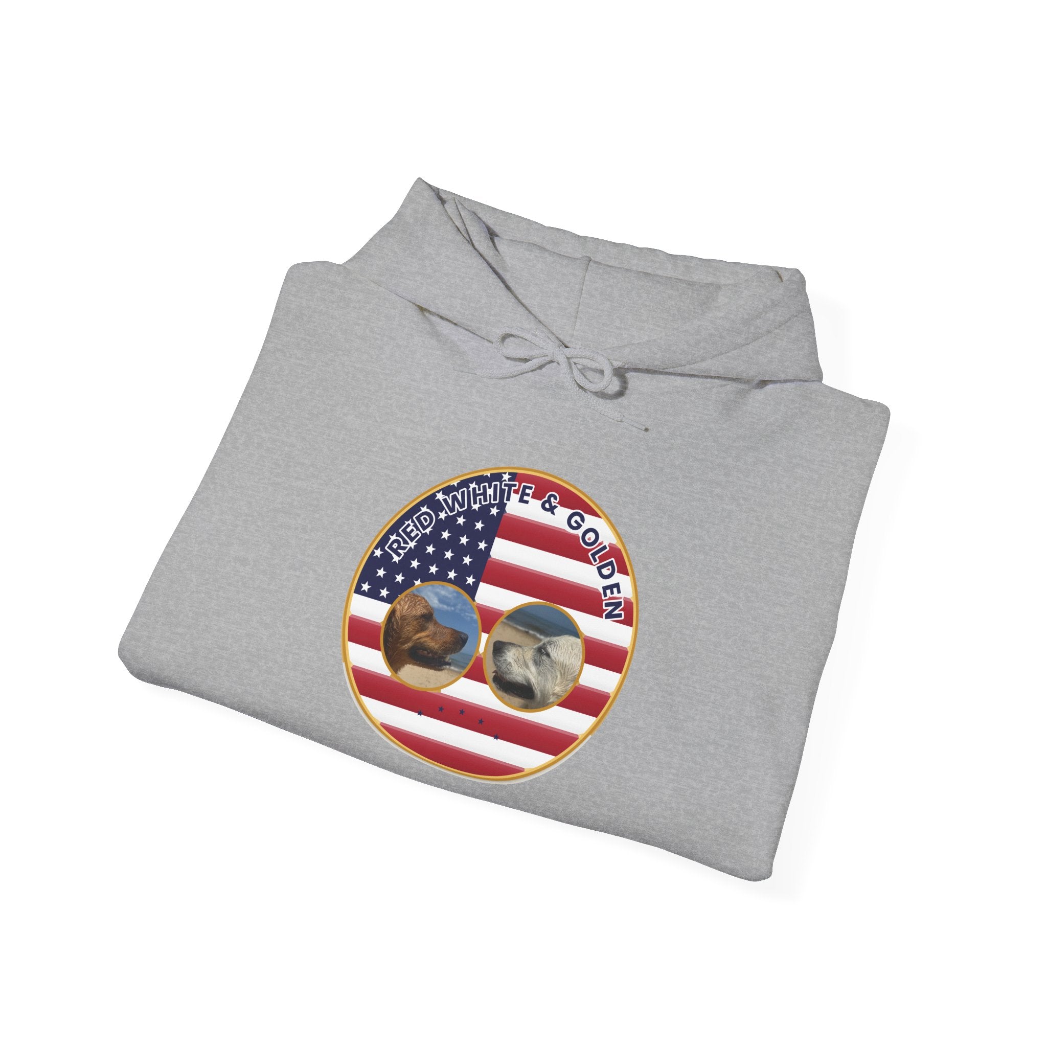 American Flag Sunglasses Hoodie — Patriotic USA Eagle Graphic Sweatshirt
