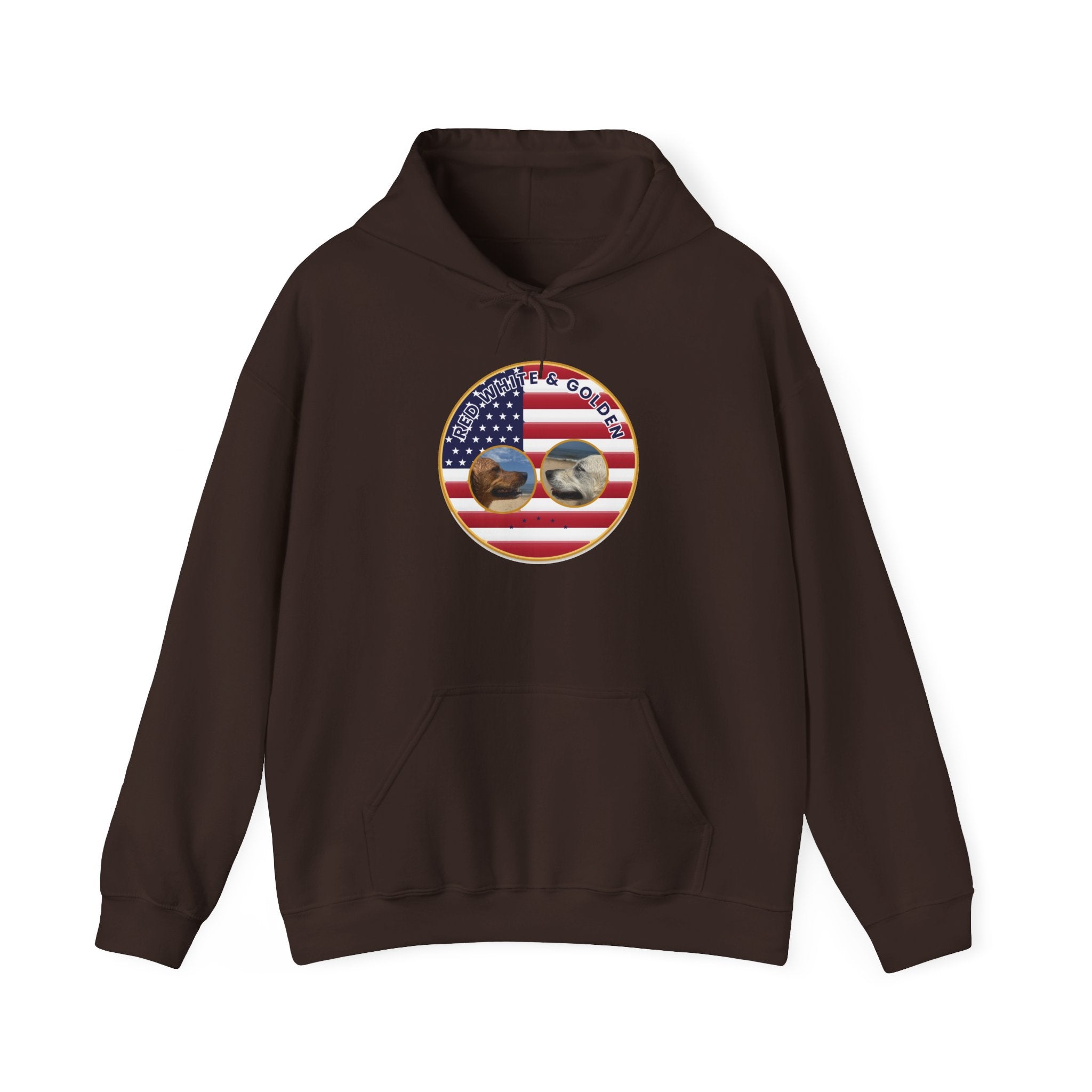 American Flag Sunglasses Hoodie — Patriotic USA Eagle Graphic Sweatshirt