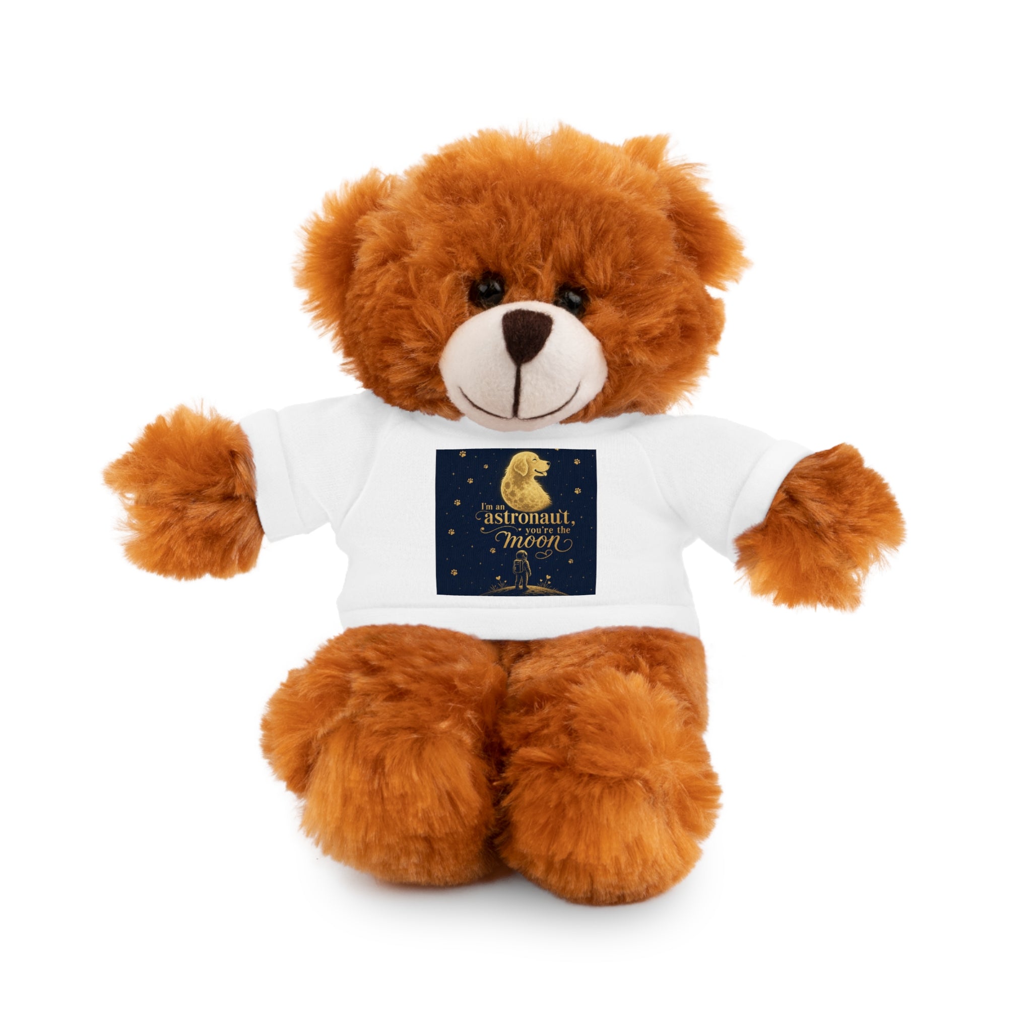 Teddy Bear — 'Instrumental Moon' Plush with Graphic Tee