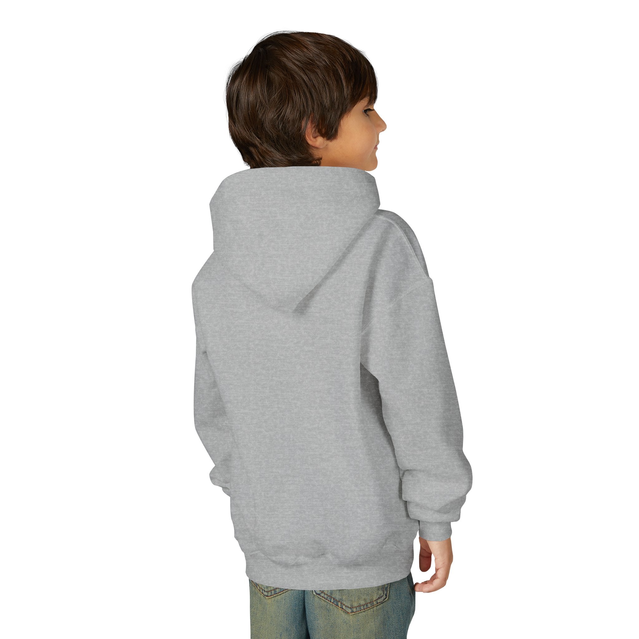 Youth Halloween Hoodie - "Treats Only" Pumpkin Dog Graphic