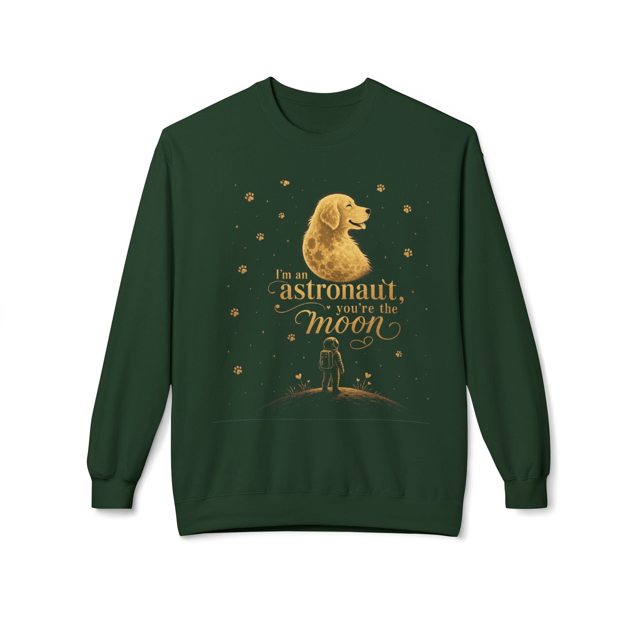 Astronaut & Dog Moon Sweatshirt