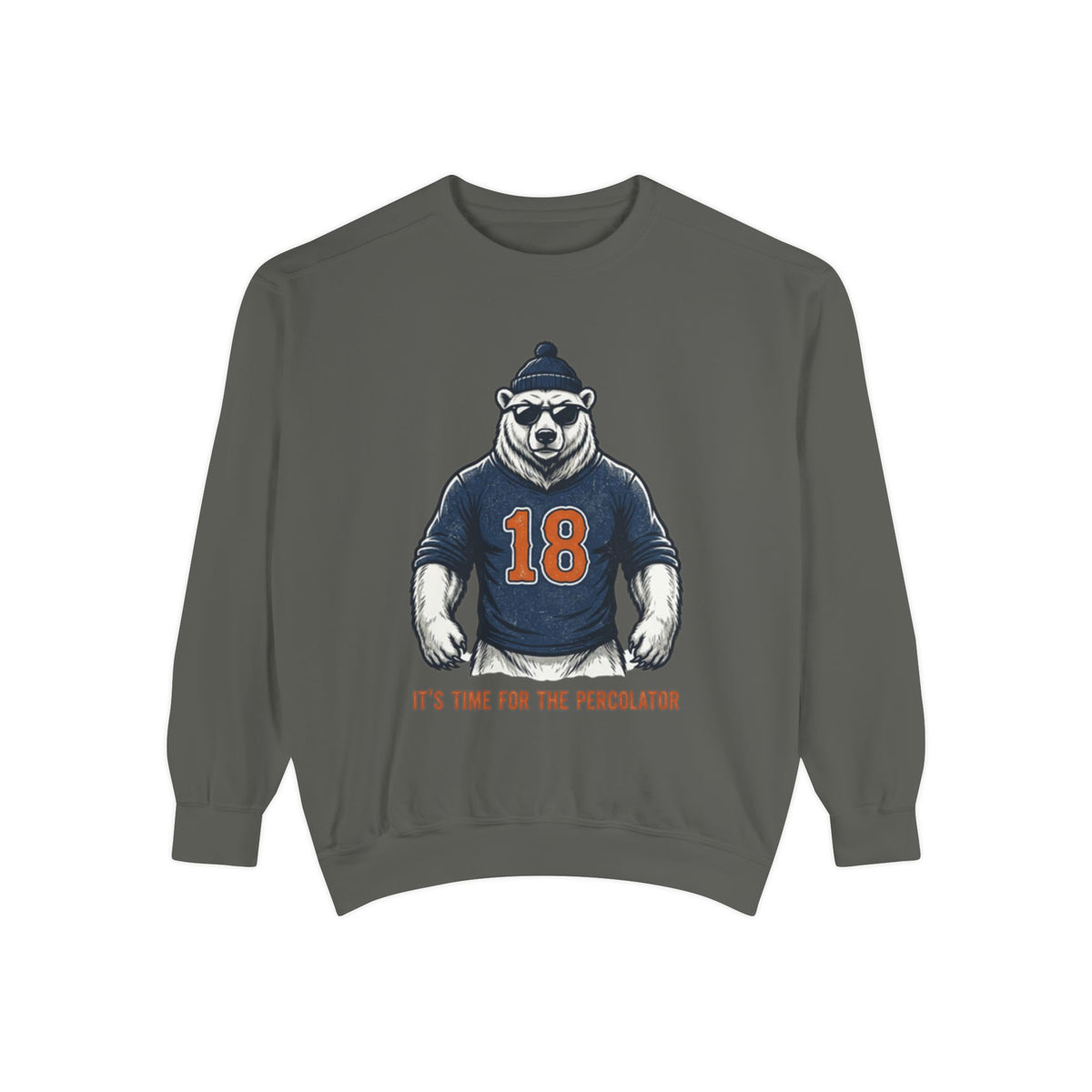 Bear Mascot Sweatshirt — "It's Time for the Predator" Team Pullover