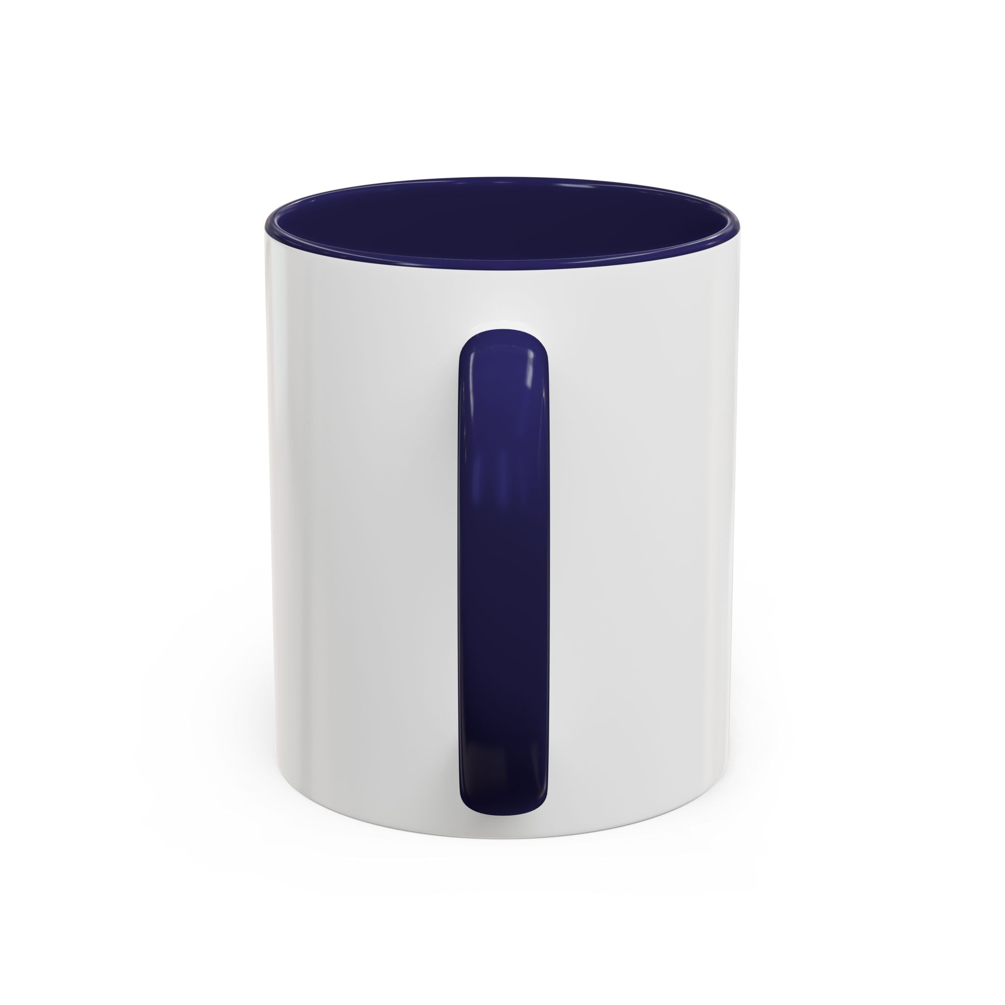 Accent Coffee Mug — “I’m an Astronaut, You’re the Moon” Dog Moonlight Design