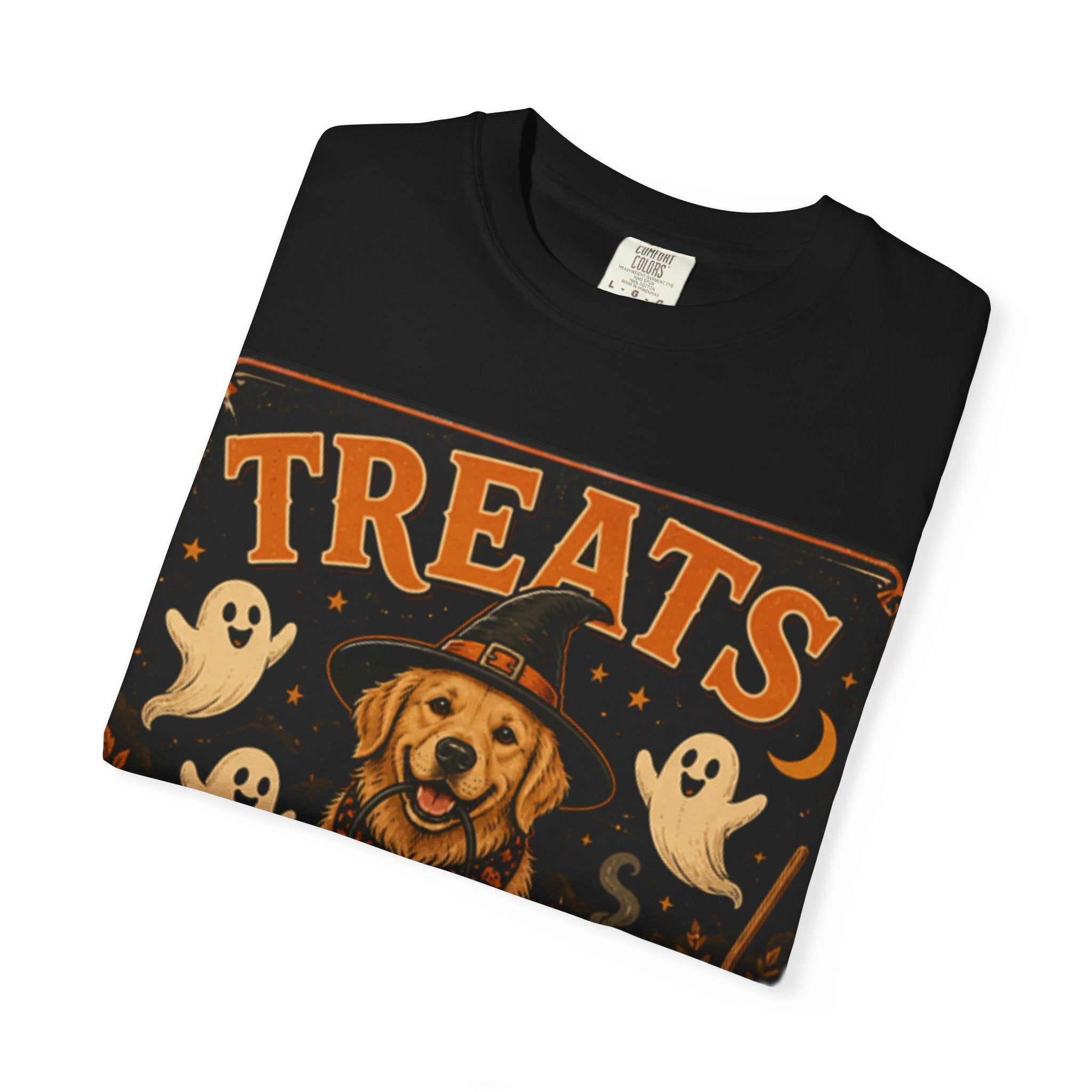 Halloween 'Treats Only' Dog T-Shirt