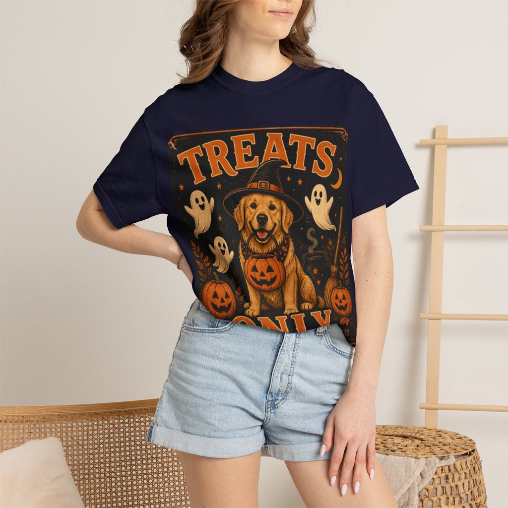 Halloween 'Treats Only' Dog T-Shirt