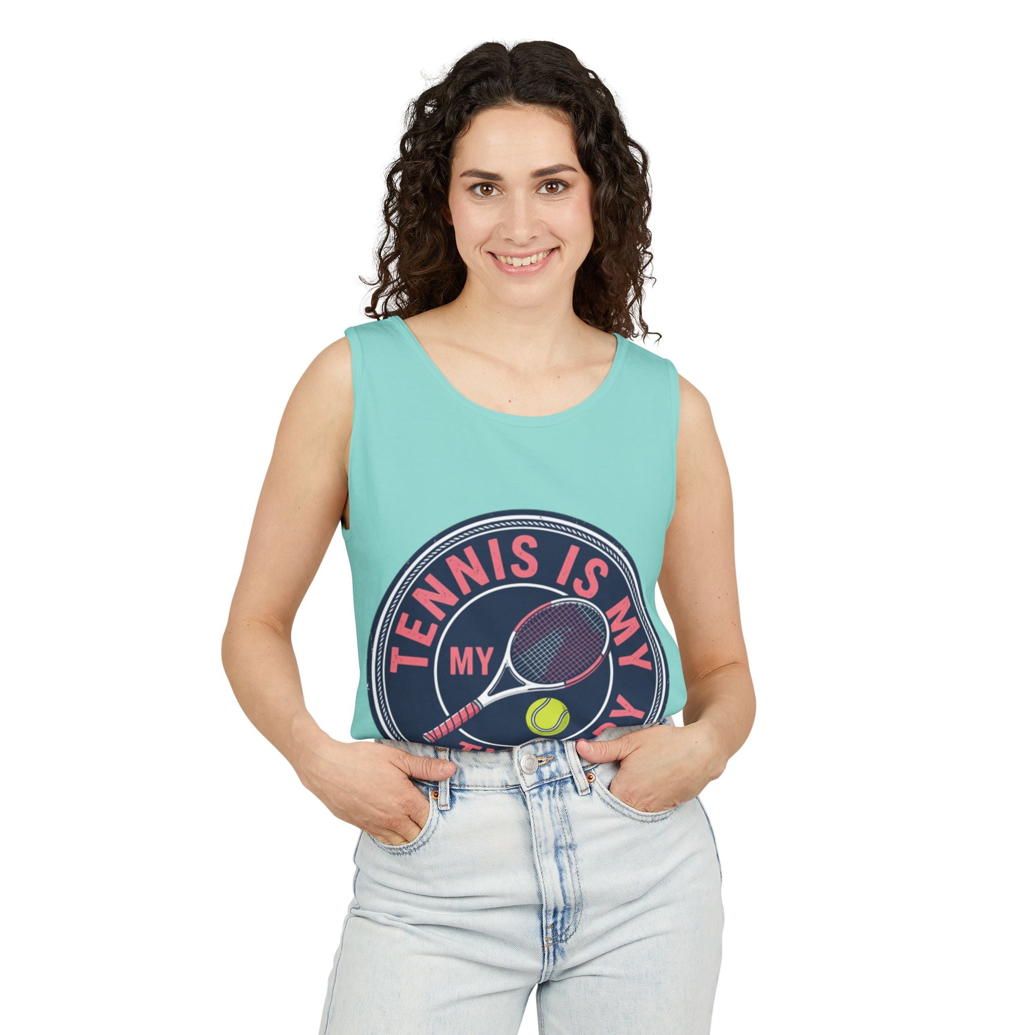 Tennis Is My Therapy Tank Top