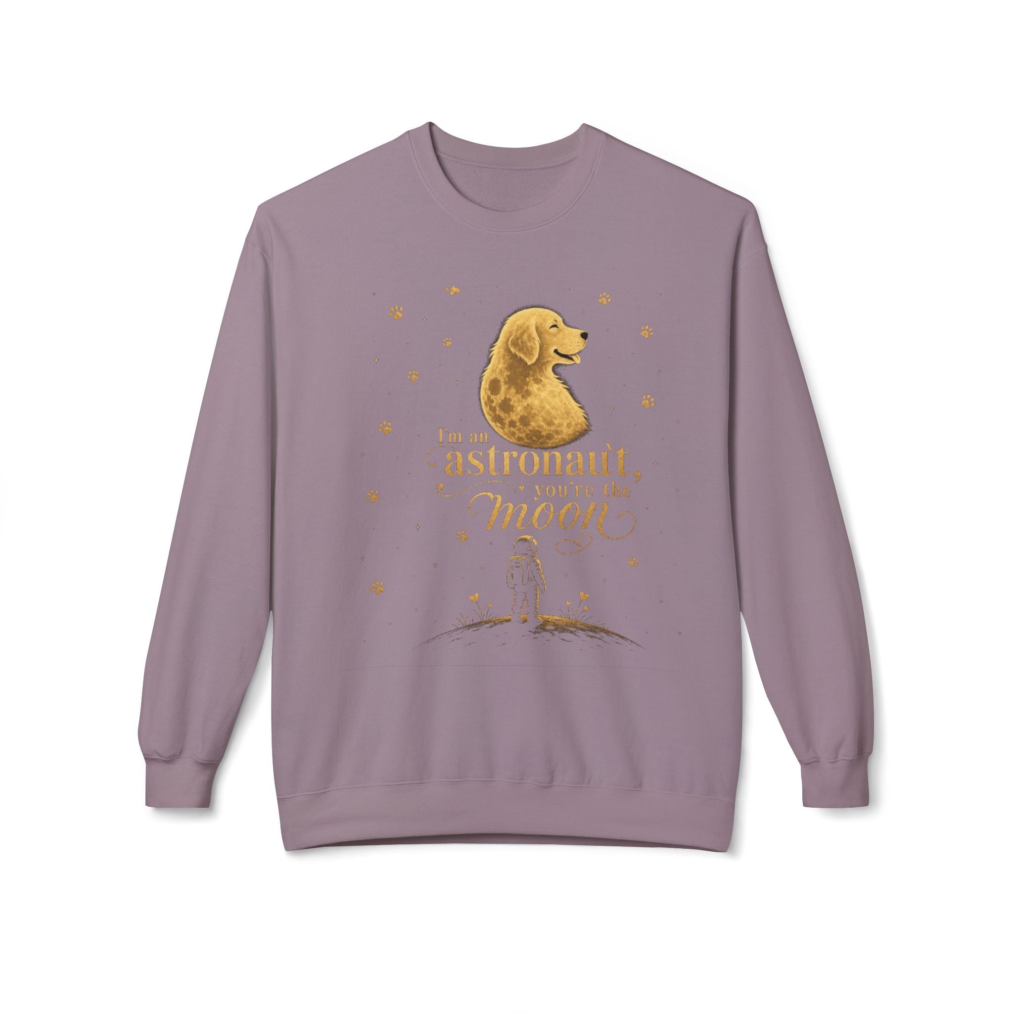 Astronaut & Dog Moon Sweatshirt