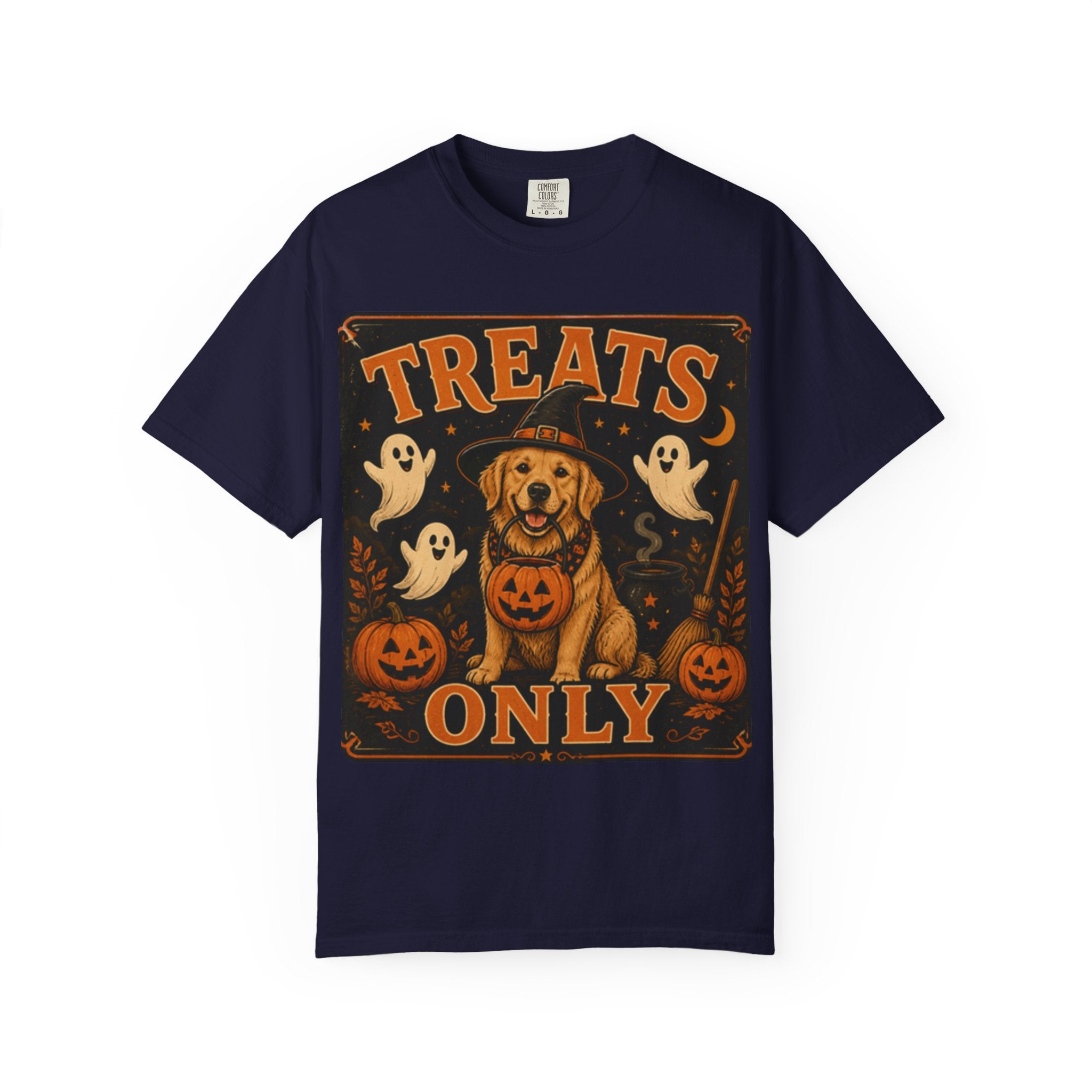 Halloween 'Treats Only' Dog T-Shirt