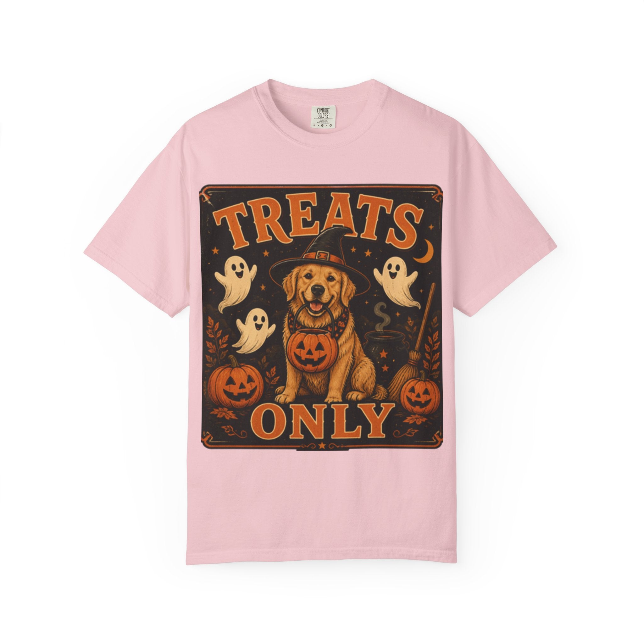 Halloween 'Treats Only' Dog T-Shirt