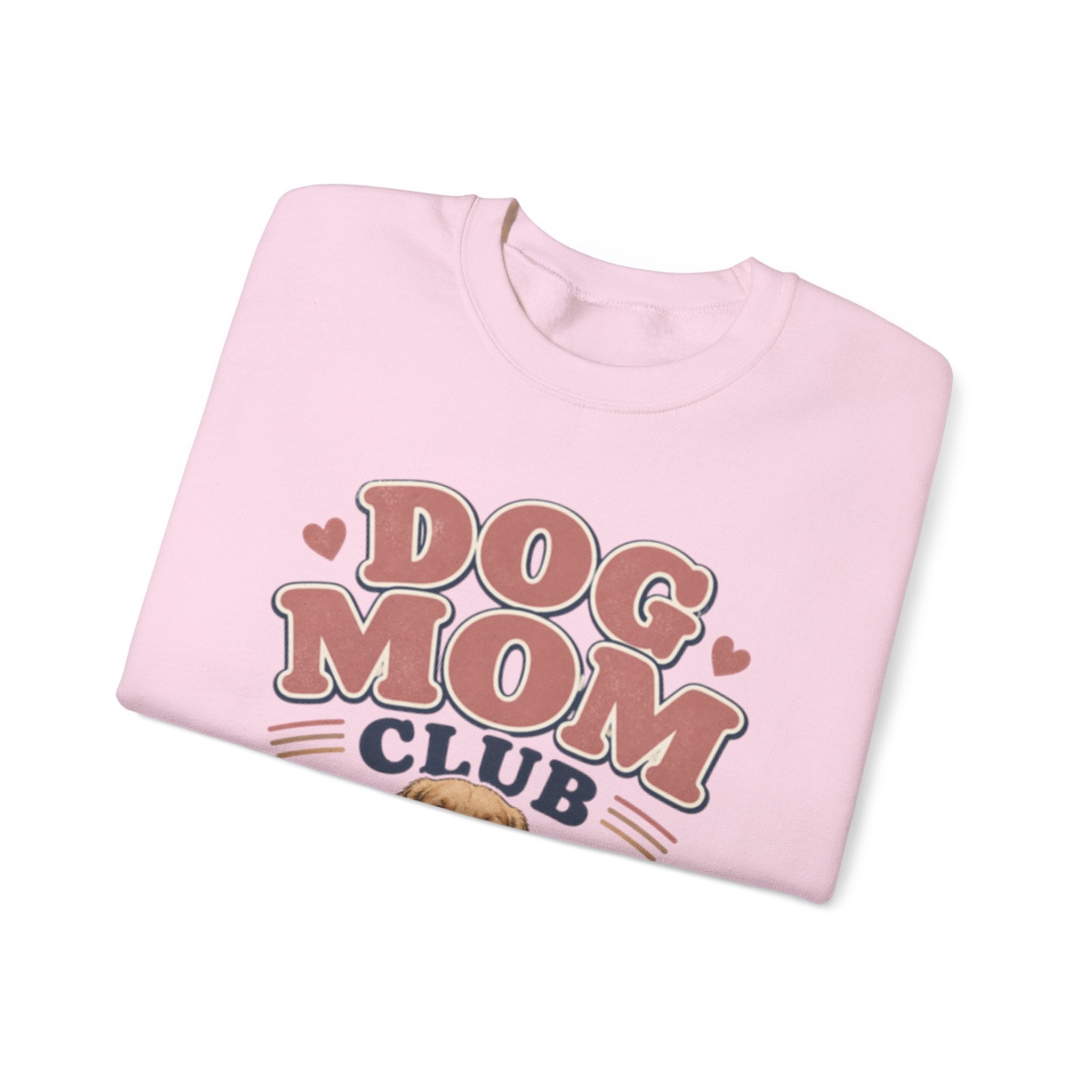 Dog Mom Club Sweatshirt — Cozy Crewneck for Dog Lovers