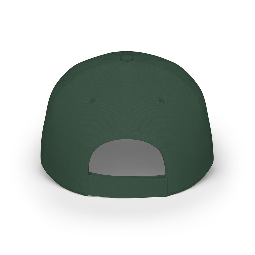Vintage Golf Club Patch Cap - 'Red White & Golden' Low Profile Baseball Hat