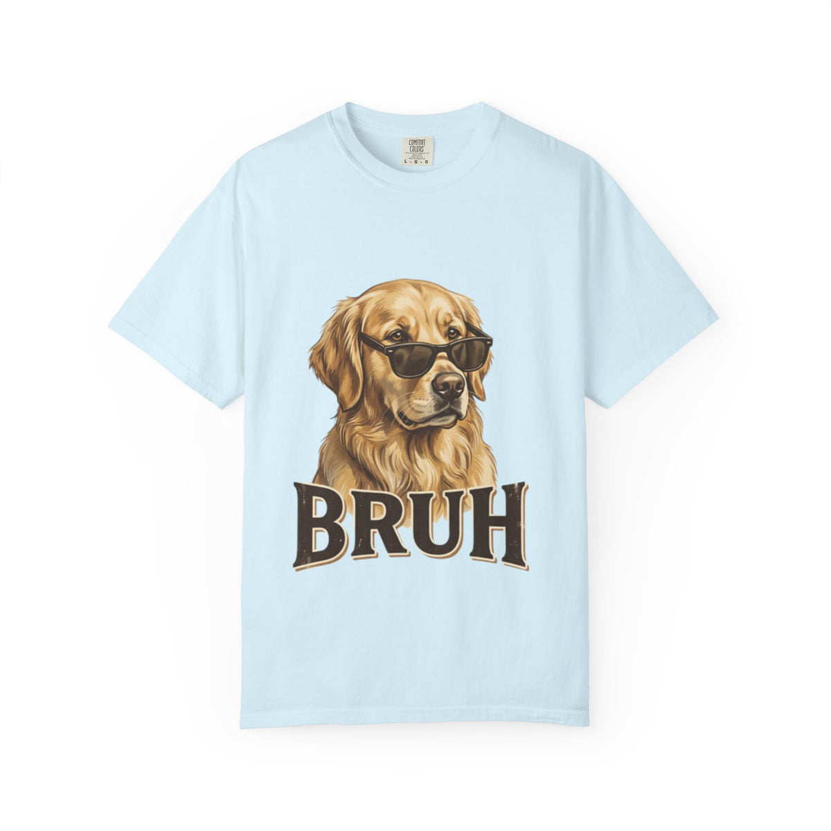 Bruh Sunglasses Golden Retriever T-Shirt