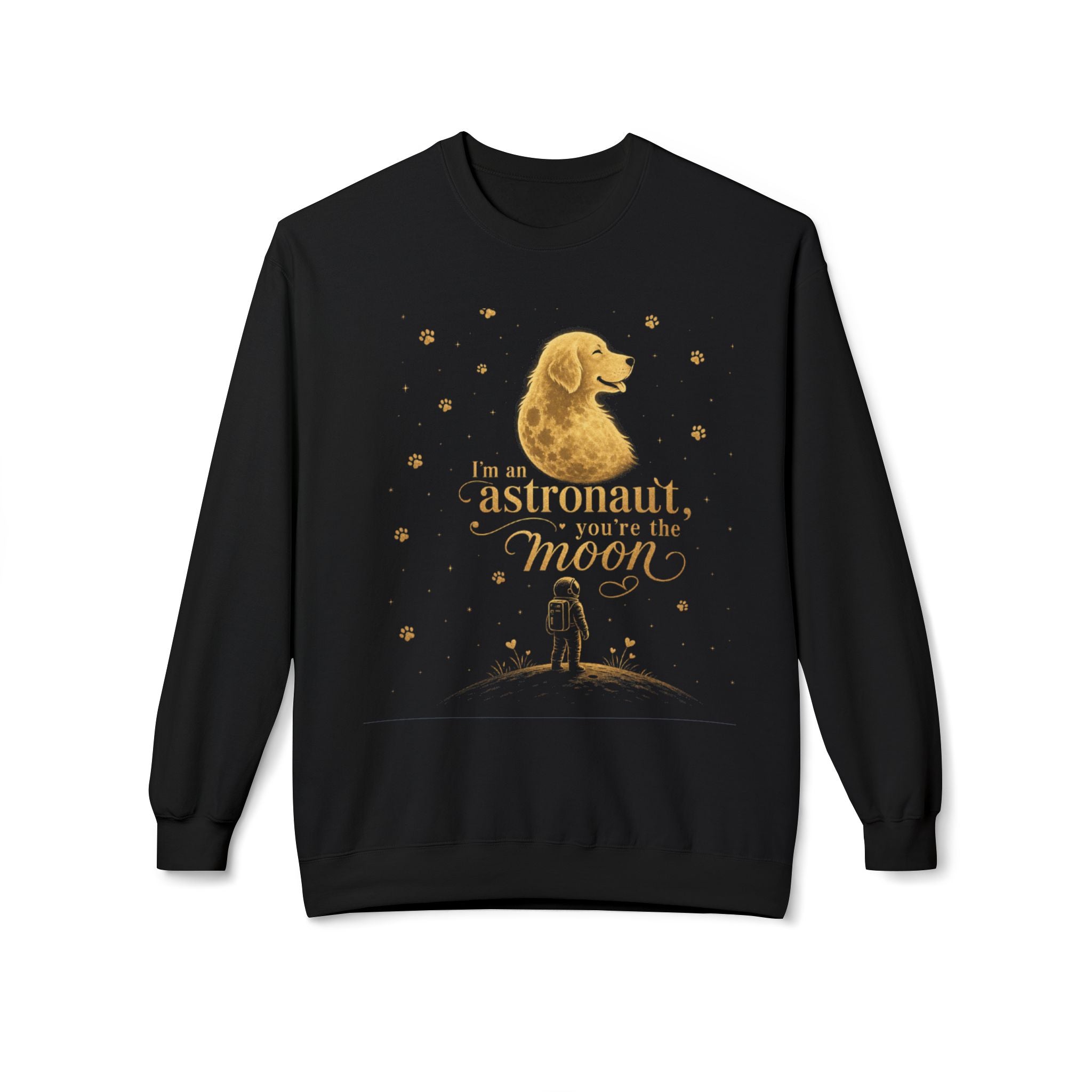 Astronaut & Dog Moon Sweatshirt