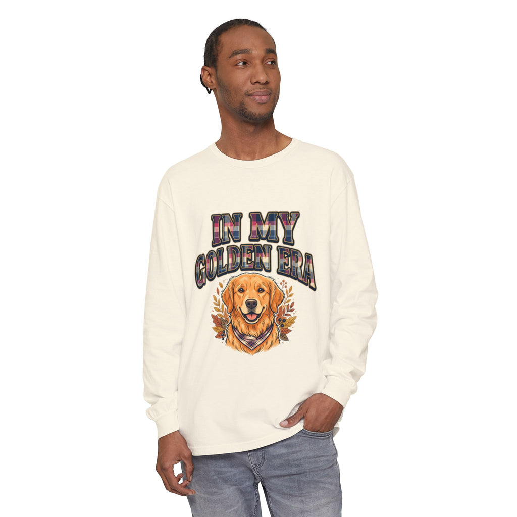 In My Golden Era Long Sleeve T-Shirt — Golden Retriever Graphic