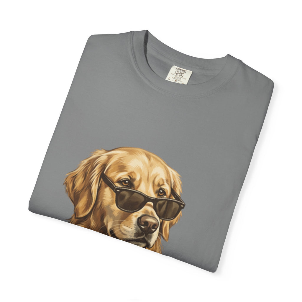 Bruh Sunglasses Golden Retriever T-Shirt