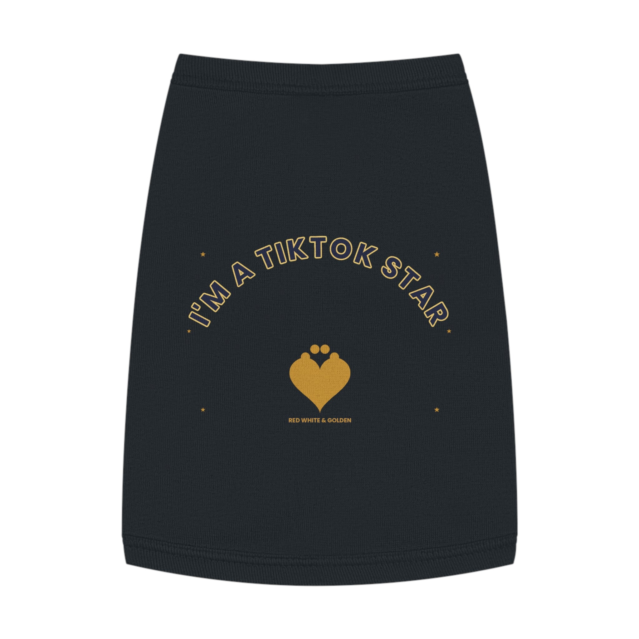 I'm A TikTok Star Pet Tank Top – Cute Social Media Dog/Cat Tee