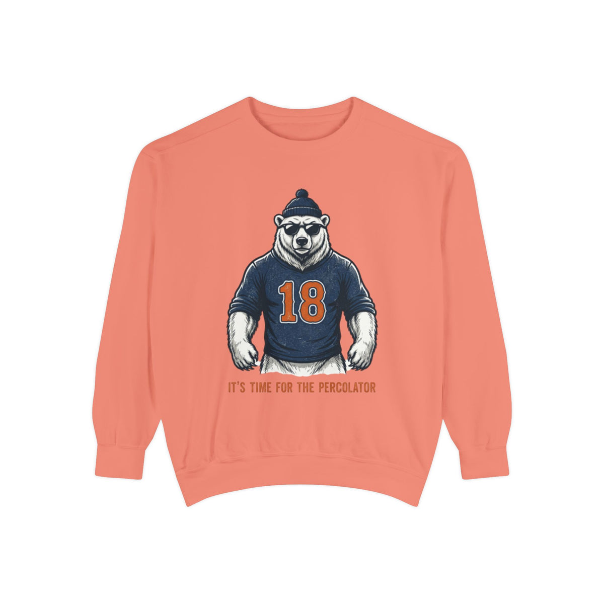Bear Mascot Sweatshirt — "It's Time for the Predator" Team Pullover