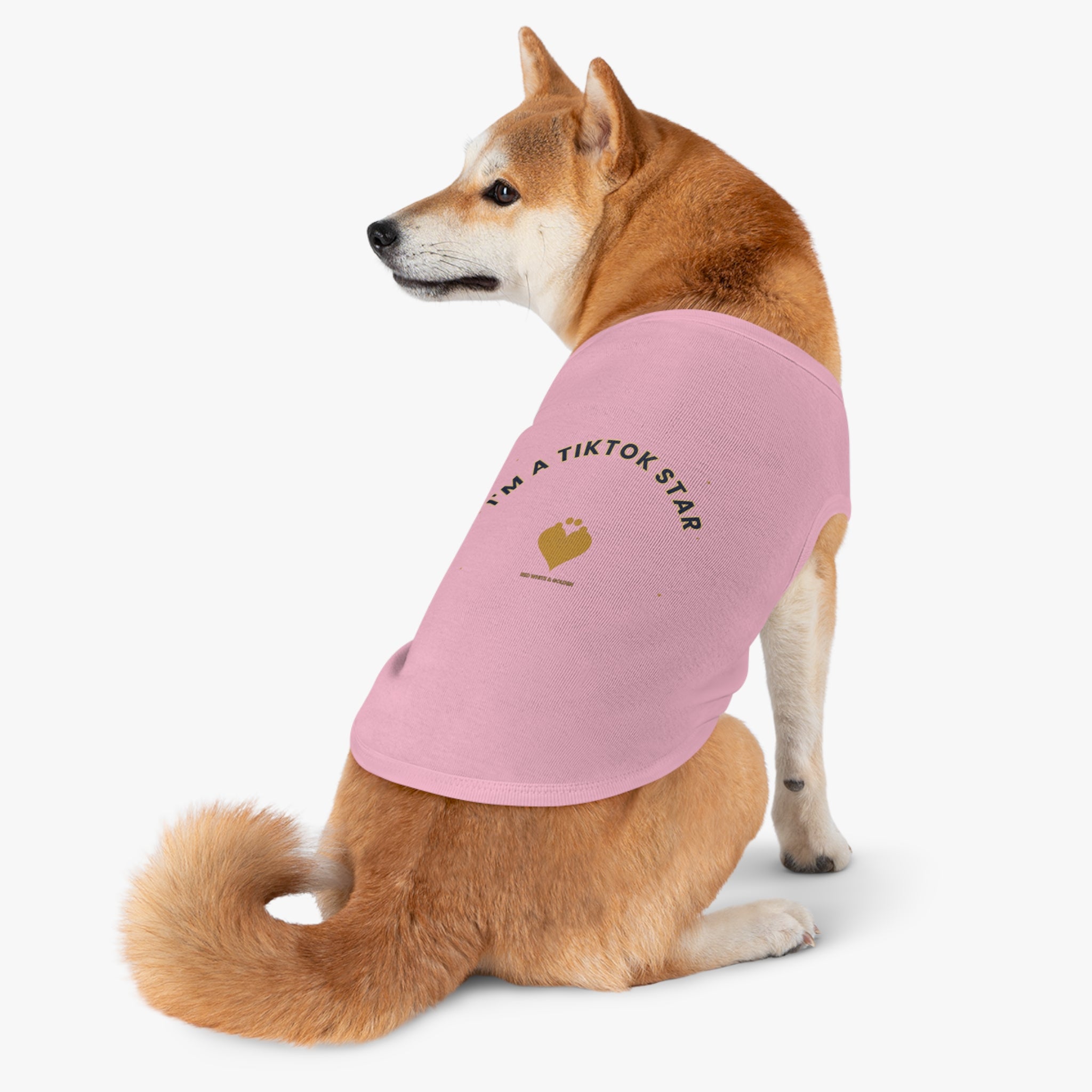 I'm A TikTok Star Pet Tank Top – Cute Social Media Dog/Cat Tee