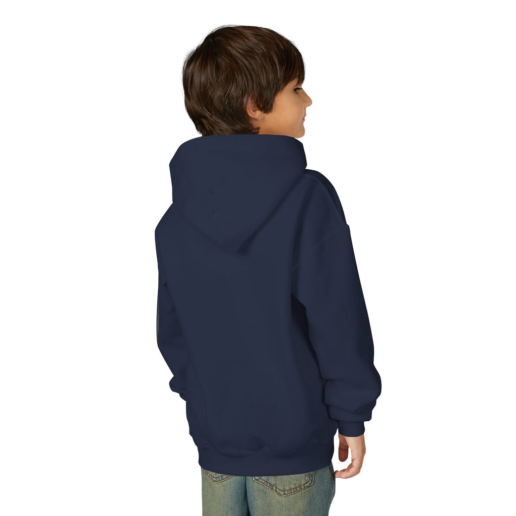Youth Halloween Hoodie - "Treats Only" Pumpkin Dog Graphic
