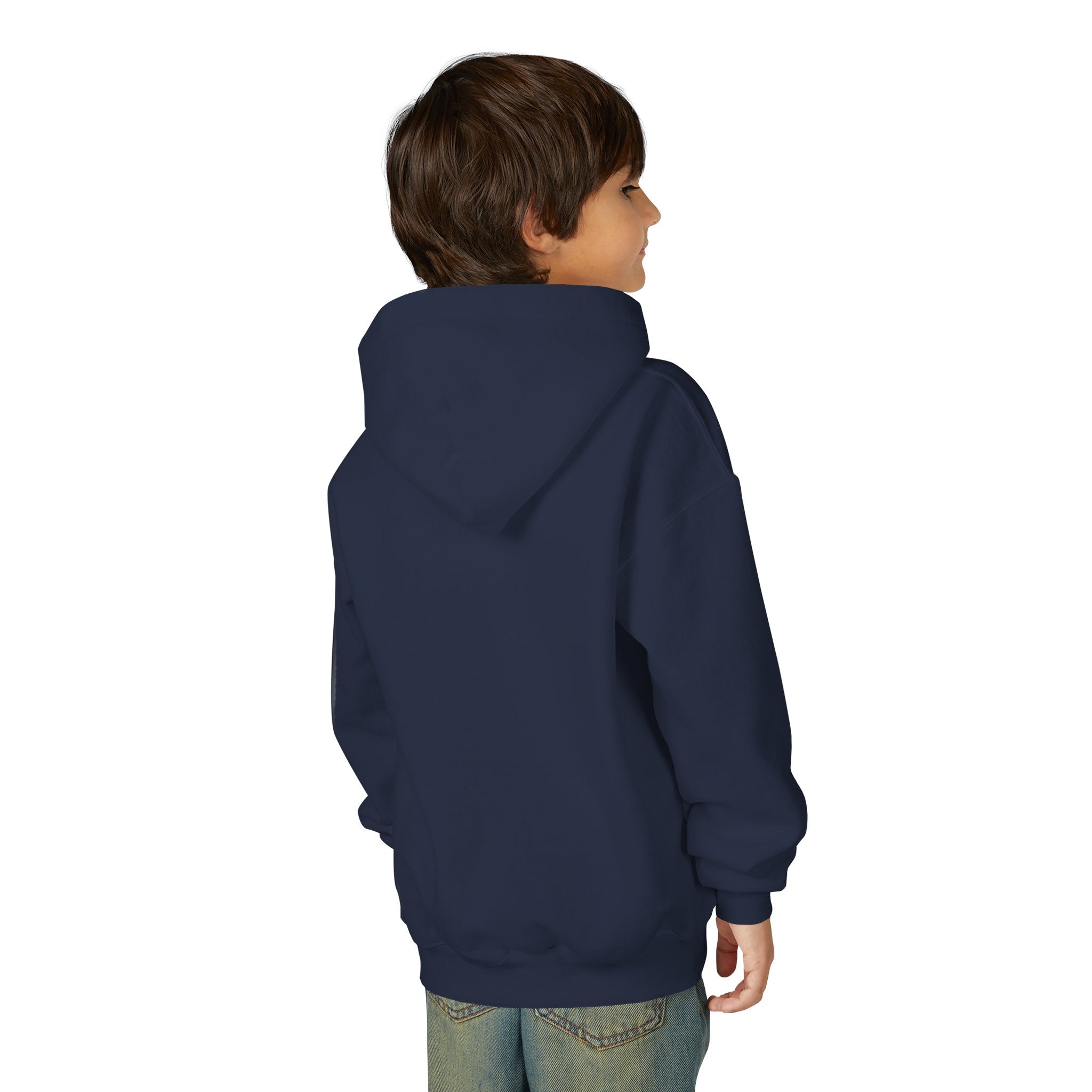 Youth Halloween Hoodie - "Treats Only" Pumpkin Dog Graphic