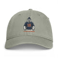 Bear Baseball Dad Cap — '18' Coastal Washed Baseball Hat